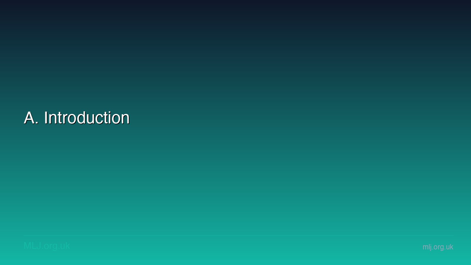 A. Introduction
